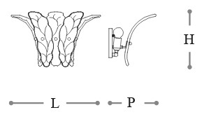 Lamp-60-Opera-Italamp-wall-dimensions